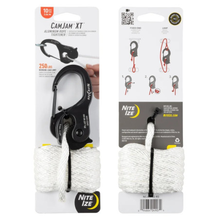 Moschettone ausiliario Nite Ize CamJam XT Large Aluminium Cord Tightener