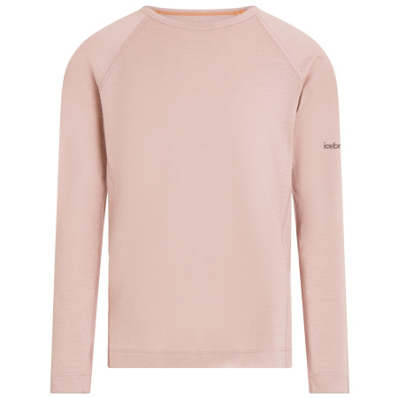 Maglietta sportiva per bambini Icebreaker K 200 Oasis LS Crewe Pink Quartz