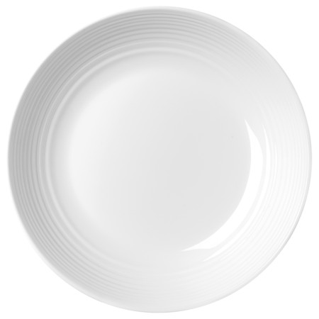 Piatto Brunner Spherica Deep plate bianco