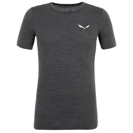 Maglietta da uomo Salewa Zebru Fresh Amr M T-Shirt. grigio scuro Black Out