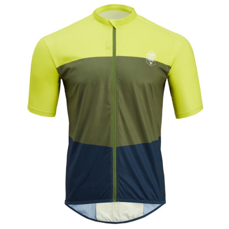 Maglia da ciclismo da uomo Silvini Turano Pro verde/blu olive-ocean