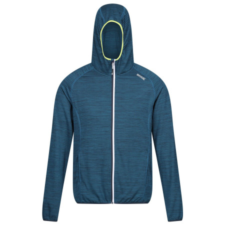 Felpa da uomo Regatta Yonder Hoody blu/azzurro Moroccan Blue(Piquant Green)