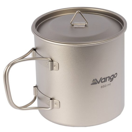 Tazza Vango Titanium Single Walled 650ml Mug argento Titanium