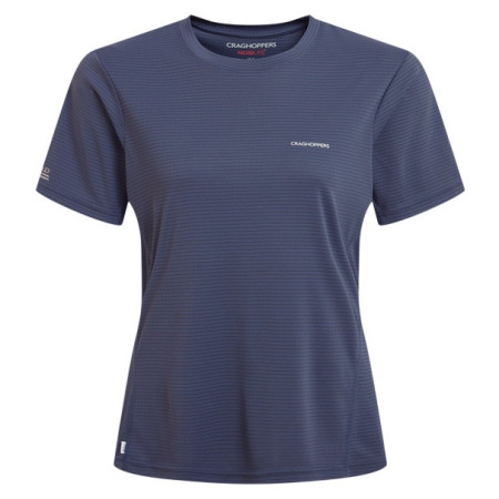 Maglietta sportiva da donna Craghoppers NosiLIfe SolarShield+ SS T-Shirt grigio scuro Anthracite