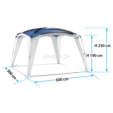 Gazebo festa Brunner Medusa II 3x3