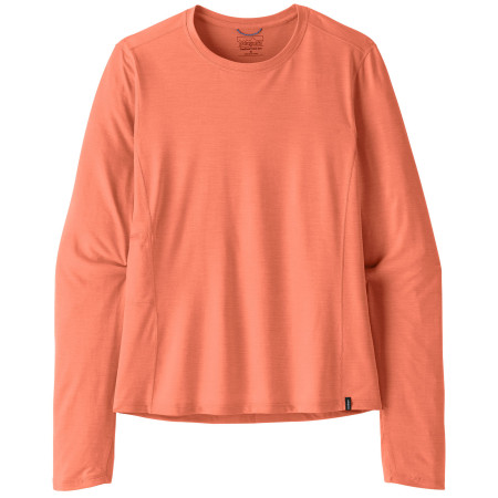 Maglietta da donna Patagonia Women's Long-Sleeved Capilene Cool Sun Shirt arancione Mellow Melon - Peach Sherbet X-Dye