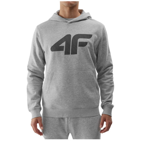 Felpa da uomo 4F Sweatshirt M0950 grigio chiaro Cold Light Grey Melange