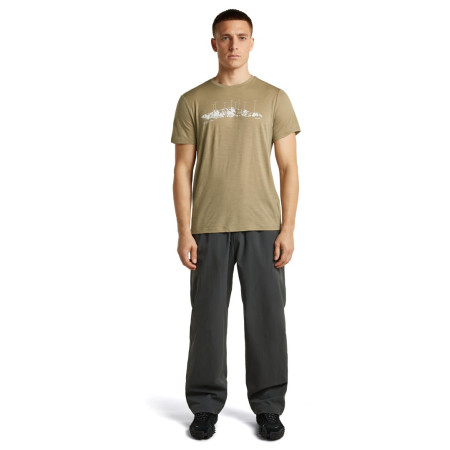 Maglietta da uomo Icebreaker Men Merino 150 Tech Lite SS Tee The Peaks