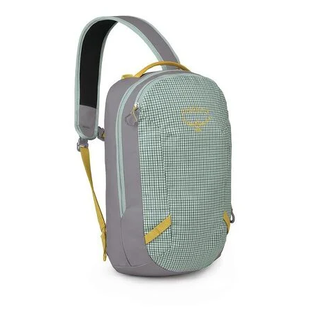 Zaino da città Osprey Transporter Sling verde frosty mint/soundwave grey