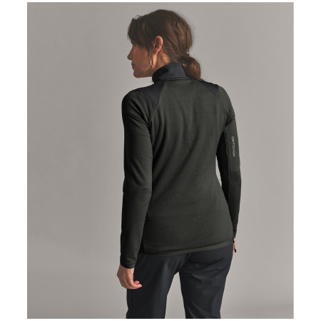 Felpa tecnica da donna Ortovox Fleece Grid Jacket W