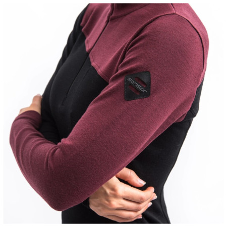 Felpa tecnica da donna Sensor Merino Extreme Up zip