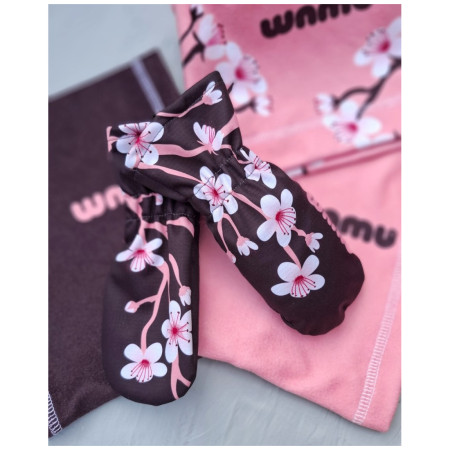 Guanti softshell per bambini WAMU Pink