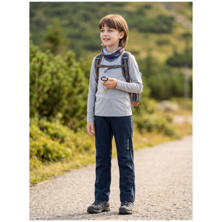 Pantaloni softshell per bambini Alpine Pro Zorto 2 Blue