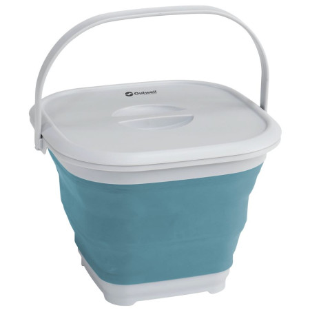 Cestino pieghevole Outwell Collaps Bucket Square azzurro Classic Blue