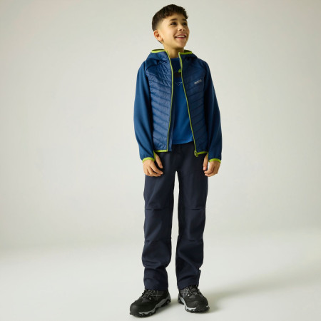 Giacca da bambino Regatta Junior Andreson Hybrid Aviator Blue