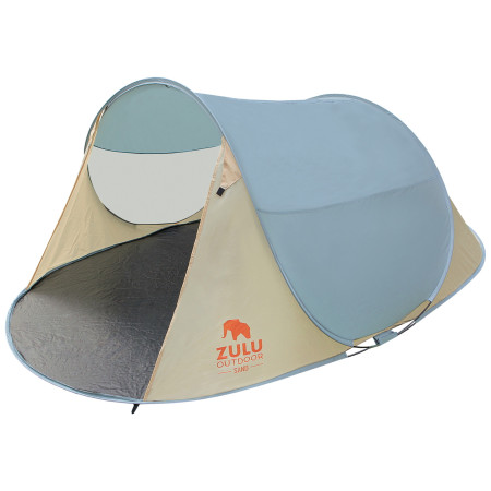 Tenda da spiaggia Zulu Sand blu blue/beige