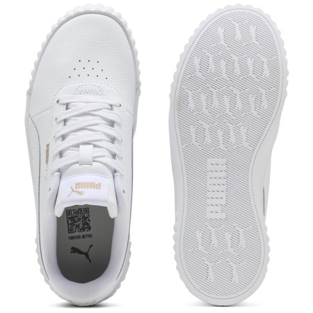 Scarpe da bambino Puma Carina 3.0 Jr White-Gold