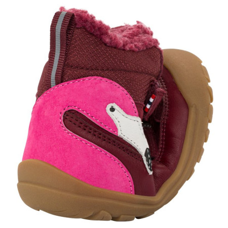 Stivali invernali per bambini Viking Outdoor Footwear Alv Barefoot Paw Warm WP 2V Burgundy