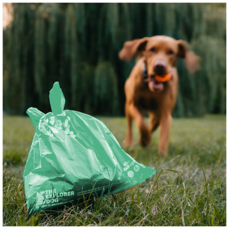 Sacchetti igienici per cani Explorer Dog Eko Exbags Mint 60 ks