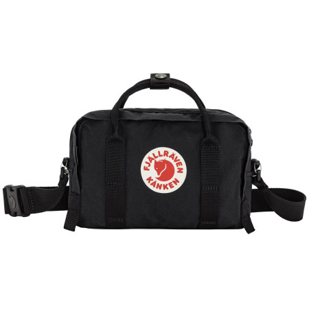 Borsa a spalla Fjällräven Kånken Crossbody nero black