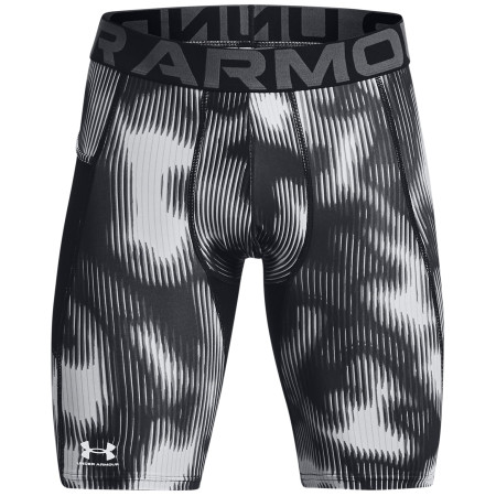 Boxer sportivi da uomo Under Armour HG Prtd Long Shorts nero/bianco Black / / White