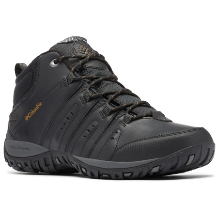 Scarpe da uomo Columbia Woodburn II Chukka WP OH nero BlackGoldenrod