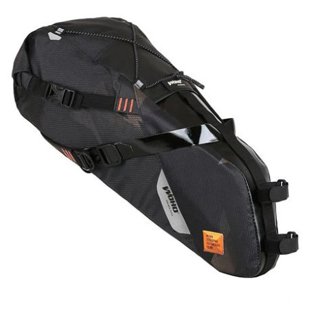 Borsa da sella WOHO X-Touring Dry Bag Diamond CyberCam M nero
