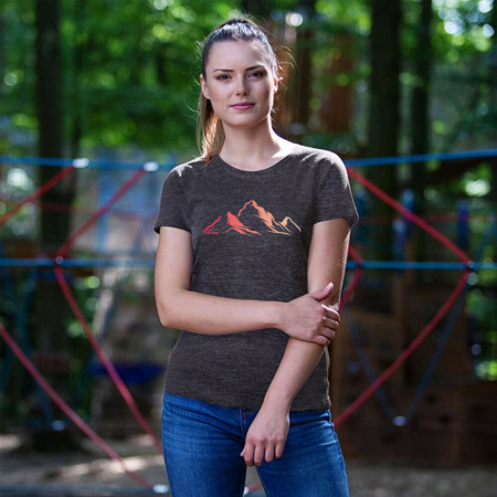 Maglietta da donna Progress VINKA "MOUNTAINS"