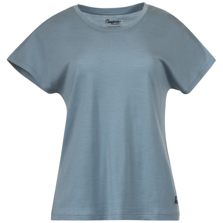 Maglietta da donna Bergans Urban Wool W Tee blu Smoke Blue