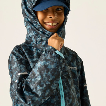 Giacca da bambino Regatta Printed Lever II ChiBluScCamo
