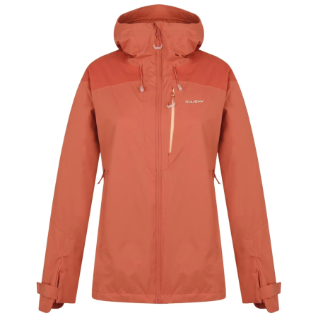 Giacca impermeabile da donna Husky Nicker L arancione faded orange
