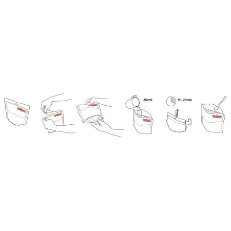 Cibo disidratato Travellunch Patate schiacciate con porri senza glutine 250 g