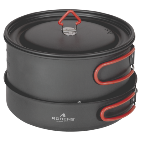 Set di pentole Robens Basecamp Pro Ceramic Cook Set XL