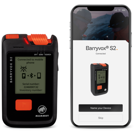 Apparecchio di ricerca in valanga Mammut Barryvox S2