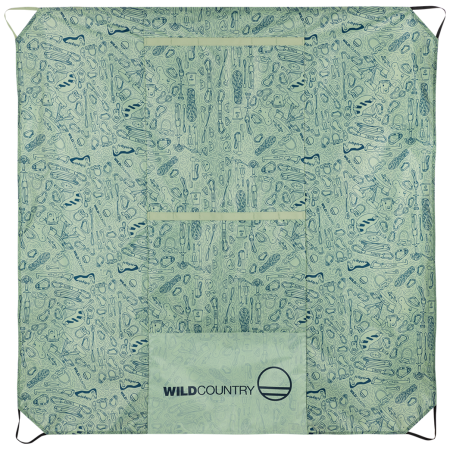 Telo porta corda Wild Country Rope Tarp verde 8532 - GEARSTORM