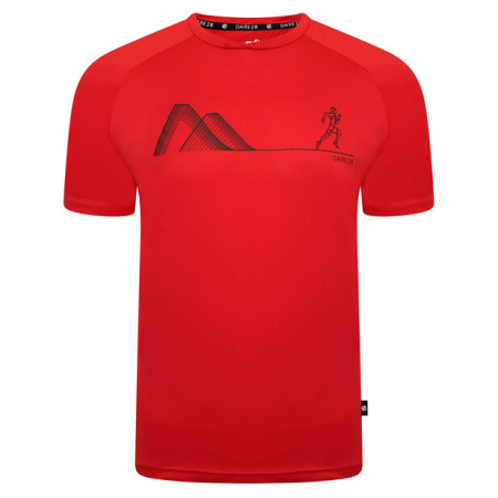 Maglietta da uomo Dare 2b Righteous III Tee rosso Danger Red