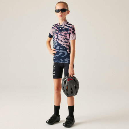 Maglia da ciclismo per bambini Dare 2b Dynamite Jersey Nvy Graffiti