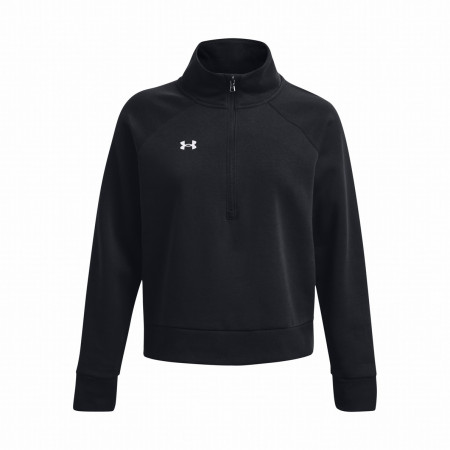 Felpa da donna Under Armour Rival Fleece HZ nero Black