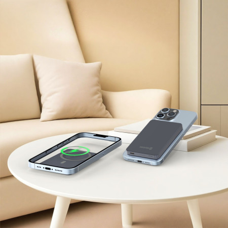 Caricabatterie portatile senza fili Swissten Fusion 5000 mAh Magsafe