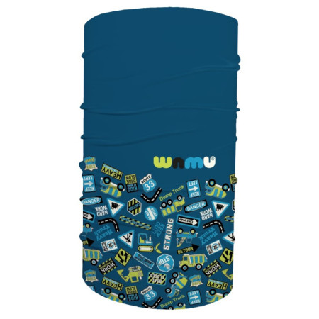 Foulard multifunzionale WAMU Bagr blu