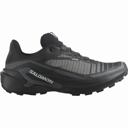 Scarpe da corsa da uomo Salomon Genesis 2 Wide nero Black / Black / White