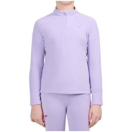 Felpa sportiva per bambini 4F Fleece Underwear F089 Light Violet viola Light Violet