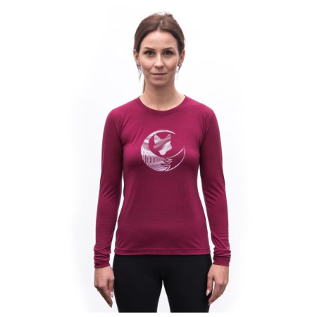 Maglietta da donna Sensor Merino Active Fox
