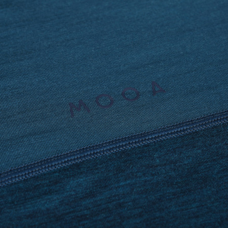 Maglietta da uomo MOOA MerinoSilk Block 160 long