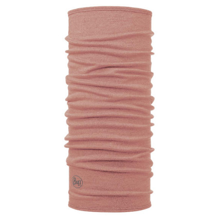 Foulard multifunzionale Buff Midweigt Merino Wool rosa RosewoodMelange