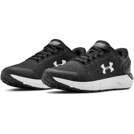 Scarpe da corsa da uomo Under Armour Charged Rogue 2 nero/bianco Black/White/White