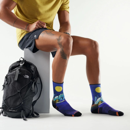 Calze Smartwool Hike Targeted Cushion Mountain Myth Prin