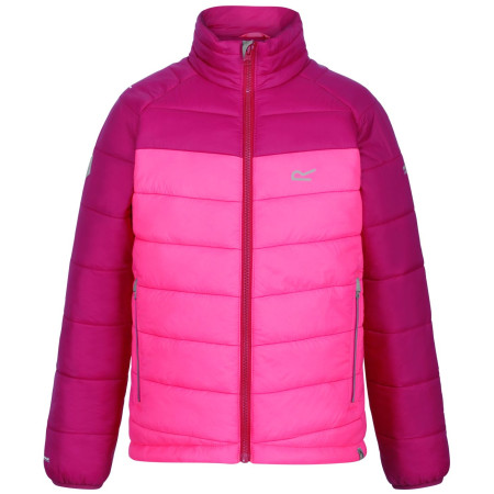 Giacca da bambino Regatta Jnr Freezeway rosa Neonpk/Dkcrs
