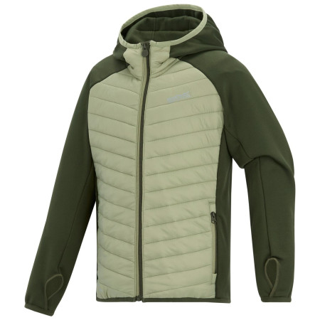 Giacca da bambino Regatta Junior Andreson Hybrid DkKhaki/LtSg