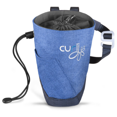 Porta premi per cani Curli Treatbag V2 blu Blue